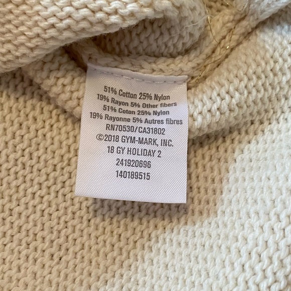 Gymboree metallic thread baby girl tunic dress - Picture 4 of 5